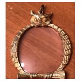 S2 - OWL MAGNYFING GLASS PENDANT (H213)