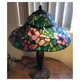 S2 - TIFFANY-STYLE TABLELAMP (R12)
