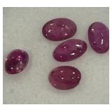 2.73CT CABOCHON RUBY GEMSTONES
