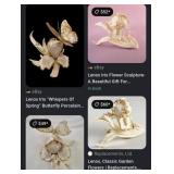 S2 - ELEGANT PORCELAIN FLORAL FIGURINES (L210)