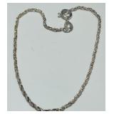 STERLING SILVER 7 INCH BRACELET