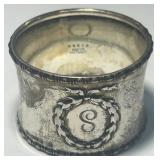 STERLING SILVER NAPKIN HOLDER 19.60GRS