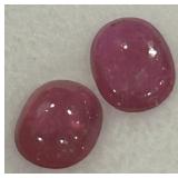 3.02CT CABOCHON RUBY GEMSTONES
