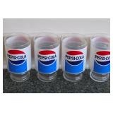 S2 - SET OF FOUR PEPSI-COLA GLASSES (G14)