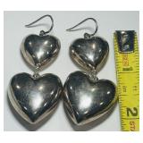STERLING SILVER EARRING 20.00GRS