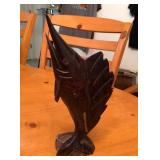 S2 - CARVED WOOD MARLIN SCULPTURE (H190)
