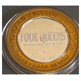 $10 - .999 FINE SILVER GAMING TOKEN (10)