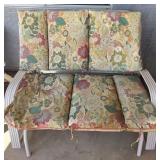 S2 - SATIO SETTEE/GLIDER WITH CUSHIONS