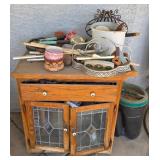 S2 - TWO-DOOR CABINET WITH CONTENTS