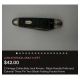 S2 - COLLECTIBLE VINTAGE POCKET KNIVES (L212)