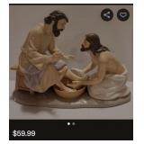 S2 - BEAUTIFUL PORCELAIN RELIGIOUS FIGURINE (L1)