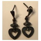 S2 - PAIR OF STERLING SILVER EARRINGS (H247)
