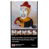 S2 - UNIQUE VINTAGE CLOWN FIGURE (L97)