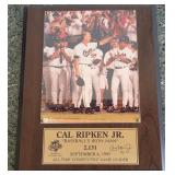 S2 - CAL RIPKEN JR PLAQUE (G19)