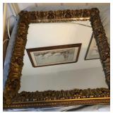 S2 - WALL MIRROR WITH GILT FRAME (R21)