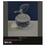 S2 - SPARKLING FACETED CRYSTAL APPLE (H12)