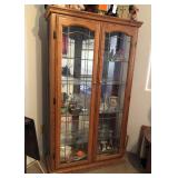 S2 - CURIO DISPLAY CABINET (NO CONTENTS) (R10)