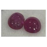 3.46CT CABOCHON RUBY GEMSTONES
