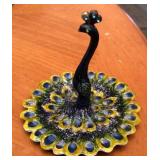 S2 - PEACOCK RING DISH (H196)
