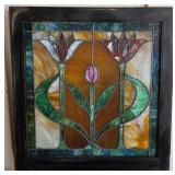 S2 - FRAMED STAINED GLASS ARTWORK (G42)