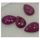 2.50CT CABOCHON RUBY GEMSTONES