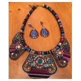 S2 - SIGNATURE NECKLACE & EARRINGS SET (H199)