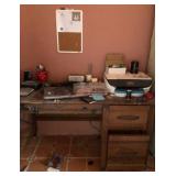 S2 - HOME OFFICE DESK WITH CONTENTS (P6)