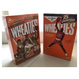 S2 - TWO COLLECTIBLE WHEATIES BOXES (H111)