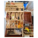 S2 - FISHING TACKLE BOX WITH CONTENTS (G90)