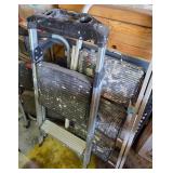 J2 - FOLDING ALUMINUM LADDER W/ TOP PROJECT TRAY