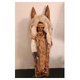 J2 - VTG NATIVE AMERICAN CRADLEBOARD DOLL (F188)