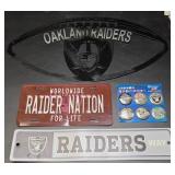 J2 - OAKLAND RAIDERS COLLECTIBLES (L235)