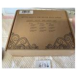 J2 - KING SIZE SATIN BED SHEET SET (G136)