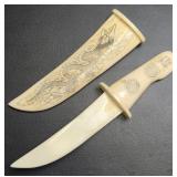 J2 - VINTAGE SOUTHEAST ASIA-STYLE DAGGER W/ SHEATH