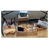 J2 - TWP FOOTSTOOLS, BASKETS, LOTS MORE (F106)