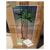 J2 - 7FT LIGHTED PALM TREE (G175)