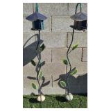 J2 - TWO GARDEN DECOR LANTERNS (G22)