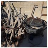 J2 - PORTABLE FIRE PIT & FIREWOOD (G29)