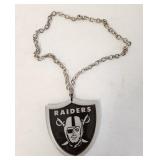 J2 - RAIDERS MEDALLION NECKLACE SIGNED (F230)