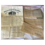 J2 - ANTIQUE UNITED STATES DOCUMENTS (G145)