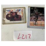 J2 - TWO MICHAEL JORDAN BASKETBALL CARDS (L217)