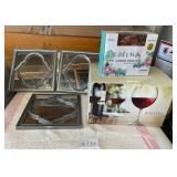 J2 - WINE GLASSES, DECOR MIRRORS, STRING LIGHTS