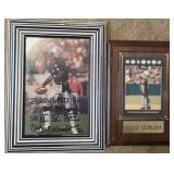 J2 - RAIDERS SIGNED PHOTO & PLAQUE (L260)