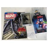 J2 - BLACK PANTHER & CAPTAIN AMERICA COLLECTIBLES