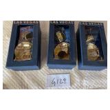 J2 - THREE VINTAGE LAS VEGAS SOUVENIR SETS (G129)