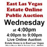 WELCOME TO OUR WED. @4pm ONLINE PUBLIC AUCTION