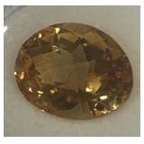7.09CT CITRINE GEMSTONE