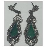 STERLING SILVER EARRINGS 7.60GRS