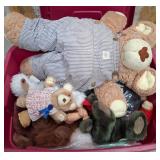 11 - MIXED LOT OF PLUSH TOYS (U35)