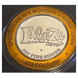 $10 - .999 FINE SILVER GAMING TOKEN